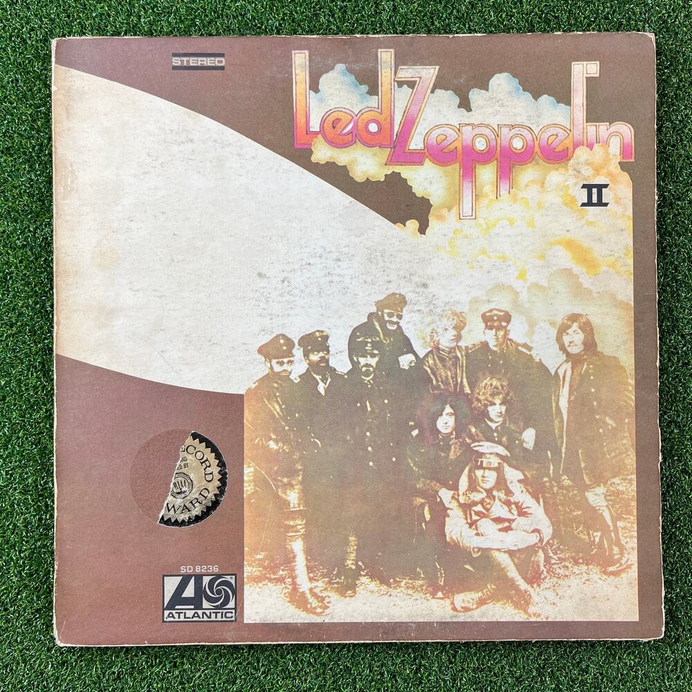 Led Zeppelin II LP Vinyl SD 8236 Broadway Pitman Press Atlantic Records